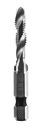Сверло метчик ПРАКТИКА  М6 шаг 1,0, длина 57 мм, хвостовик HEX 1/4', блистер (774-993)