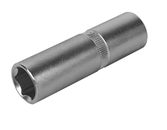 Головка торцевая глубокая КОБАЛЬТ 1/2", 15 мм, CR-V, подвес (644-061)