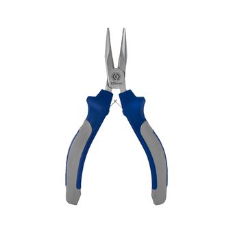 Длинногубцы КОБАЛЬТ мини, 125 мм, с кусачками для проволоки, 2-х компонентные рукоятки, HCS, подвес (647-192)