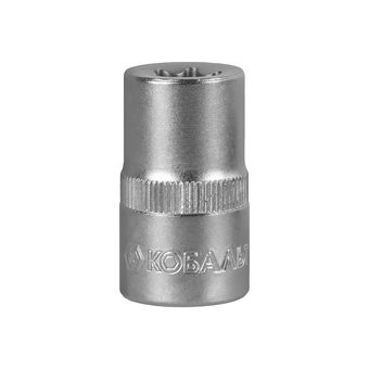 Головка торцевая КОБАЛЬТ 1/2, TORX E16, CR-V, подвес (922-241)