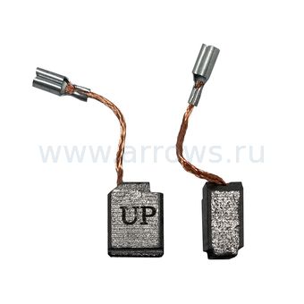 Щетка графитовая UNITED PARTS для DeWALT (аналог 1003860-00/1003857-00)  6,4/4х10х13мм АВТОСТОП