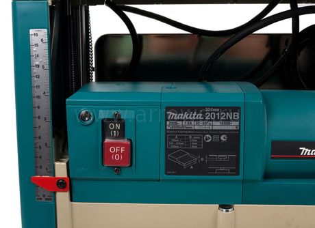 Станок рейсмус MAKITA 2012NB (1650 Вт, 304мм, 3мм, 8500об/мин, 32кг, коробка) (2012NB)