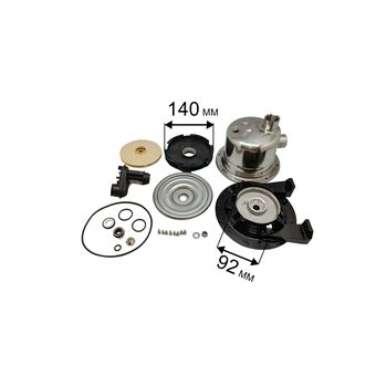 Корпус насоса водяного QUATTRO ELEMENTI G1001Inox в сборе (910-195-003013)