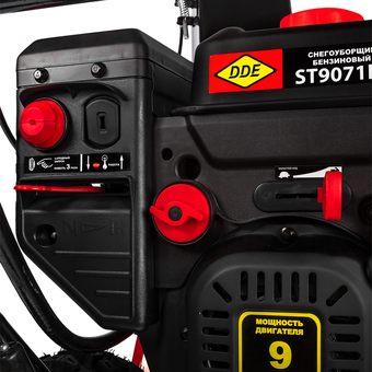 Снегоуборщик бензиновый DDE ST9071LE (SnowEngine 9,0 л.с., 71 см, эл. старт, скор. +6/-2, колеса 16")
