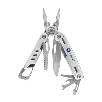 Мультитул КОБАЛЬТ 11 в 1, корпус из нерж. стали, рукоятки из алюминия, чехол для хранения, блистер (918-268)
