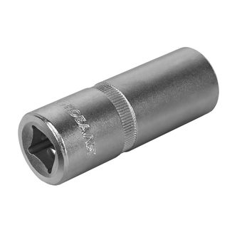 Головка торцевая глубокая КОБАЛЬТ 1/2", 21 мм, CR-V, подвес (644-115)