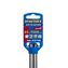 Бур SDS-MAX ПРАКТИКА 45 х 1360/1500 мм, КВАДРО, серия Эксперт, по бетону (915-749)