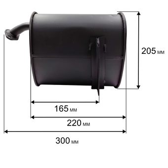 Глушитель DDE G220