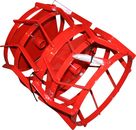 Грунтозацепы DDE "вспашка" для DDE "Мустанг-2/3" (втулка внут ф=28мм, ф=340мм (300 по обручу), шир.