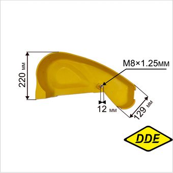 Кожух ремня DDE VP90-H -> 908-757-034 (153005-2)