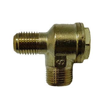 Клапан перепускной QUATTRO ELEMENTI 1/8"×3/8"×М14х1,5, PACIFIC-24 c 0720TA29447