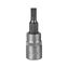 Головка торцевая со вставкой КОБАЛЬТ 1/4", SL4, CR-V, подвес (923-521)