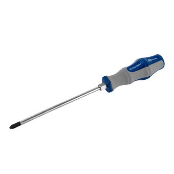 Отвертка ударная КОБАЛЬТ Ultra Grip PH-2 x 150 мм, сталь S2, двухкомпонентная рукоятка, подвес (646-607)