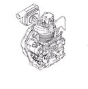 Двигатель дизельный DDE UD186 с электростартером для помпы (UD-186-P)