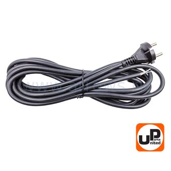 Шнур сетевой UNITED PARTS 2×1,5 мм.кв. - 4,0 м, ПГА-ВП (медь, термоэластопласт ±50С°) (90-0451)