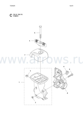 Деталировка Подшипник шариковый HUSQVARNA LB48V колёс (7382101-04)