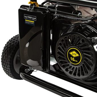 Генератор бензиновый DDE DPG10553E (1+3ф, 7,5/8,5 кВт, 25л, 16 л.с., элстарт, трансп. устр)