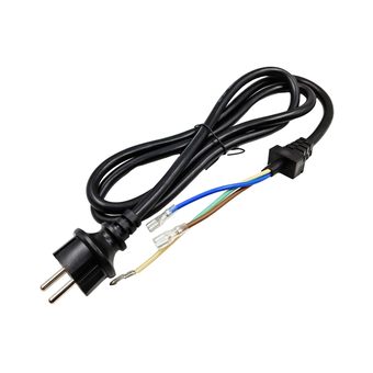 Шнур сетевой QUATTRO ELEMENTI A220/250 3х2,5 мм / 2 м /ф9,8 мм / с уплотнением