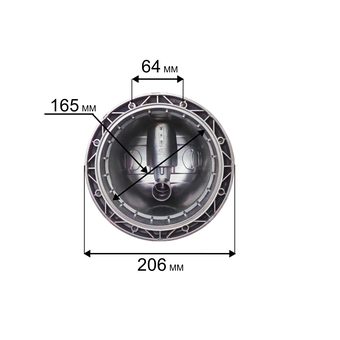 Корпус насоса водяного QUATTRO ELEMENTI A1100FL/1300FL (770-650-014)