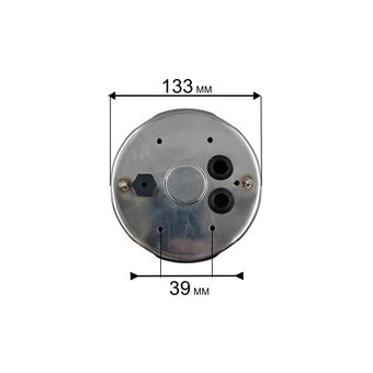 Корпус насоса водяного QUATTRO ELEMENTI D750F Inox (770-728-006)