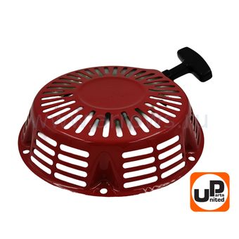 Стартер ручной UNITED PARTS для двигателя LONCIN 188/190/192F, HONDA GX390, круглые метал. собачки