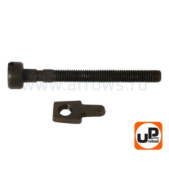Натяжитель цепи UNITED PARTS для бензопил 38 куб.см. в сборе, передний