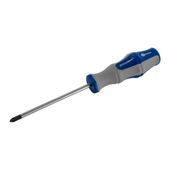Отвертка Ultra Grip КОБАЛЬТ PH-1 х 100 мм, CR-V, двухкомпонентная рукоятка, подвес (646-331)