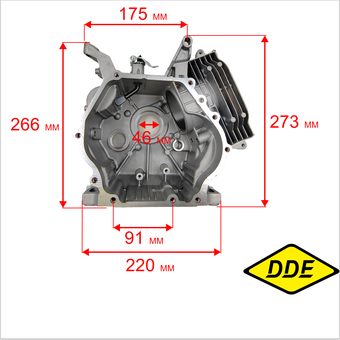 Цилиндр DDE 182 Ø82  E1000-S25 Блок двигателя  (794-661-009)