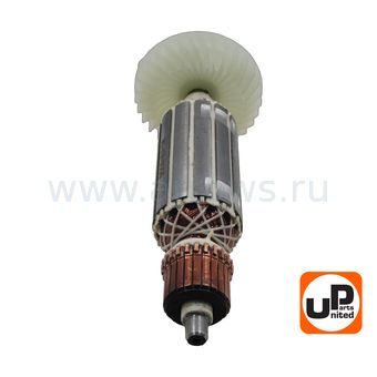 Якорь UNITED PARTS для MAKITA 9557HN/9557NB/9558HN/9558NB (аналог 515613-9) --> 9558-100