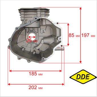 Цилиндр (блок двигателя) DDE T475