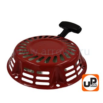 Стартер ручной UNITED PARTS для двигателя LONCIN 168/170F, HONDA GX160/GX200, круглые метал. собачки