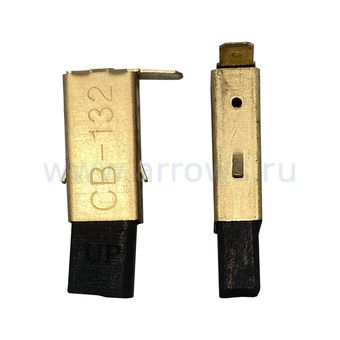 Щетка графитовая UNITED PARTS для MAKITA СВ-132 (аналог 191972-1) 6х10х22,5 мм с щеткодержателем