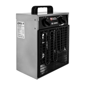 Нагреватель электрический с ТЭН QUATTRO ELEMENTI QЕ- 5000 E (3,0/5,0 кВт, 220В, 400 м3/час) (248-559)