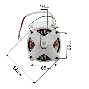 Двигатель эл. переменного тока QUATTRO ELEMENTI Graviti 160, 180