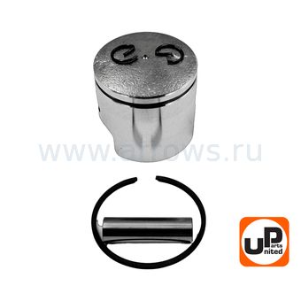 Поршень в сборе UNITED PARTS для бензопил 25 куб.см. Ø34мм (2500)
