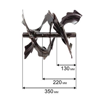 Шнек DDE ST1387L (A11) правый (KC34-01-03)