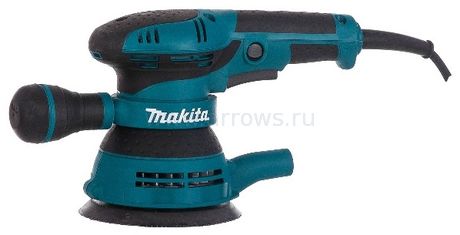 Шлифмашина эксцентриковая MAKITA BO5040 (300 Вт, 125мм,пылесб, раб.ход 2,8мм, 1,4кг, коробк (BO5040)
