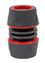 Муфта соединительная QUATTRO ELEMENTI для садового шланга 1/2" - 1/2", мягкий пластик