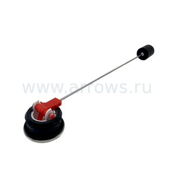 Датчик уровня топлива круглый UNITED PARTS для дизельных нагревателей 75-110 кВт (для отверстия Ø30мм, длина 230мм)