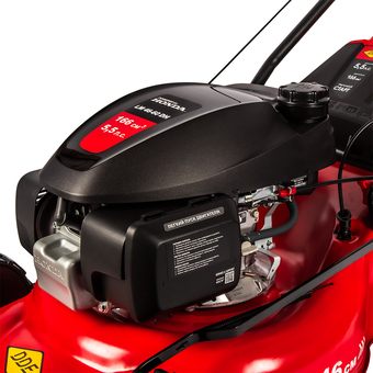Газонокосилка бензиновая DDE LM 46-60 DH (Honda 5,5 л.с., 46 см, 25-75 мм, сборник 60 л, самоходная)