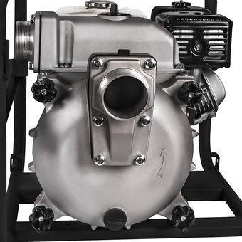 Мотопомпа бензиновая для грязной воды DDE  WP 80 DHK (80мм, 1200 л/мин, 27м, Honda 9 л.с)