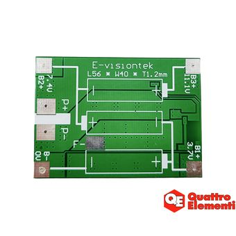 Плата электронная QUATTRO ELEMENTI для Li-on аккумуляторов (3S-25А) (90-0002)