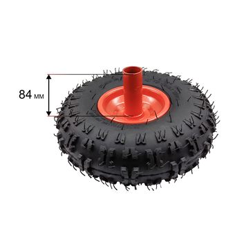 Колесо снегоотбрасывателя DDE 10 " для ST6556 в сборе