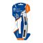 Нож технический КОБАЛЬТ быстровыдвижной, 3 В 1, трапец.лезв.19 мм, (3 шт/комп.), бита PH/SL, алюм.корп., 2-й слайдер, стропорез (926-492)