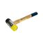 Молоток рихтовочный КОБАЛЬТ диаметр бойка 45 мм, вес бойка 650 гр., деревянная рукоятка (249-495)