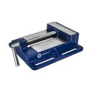 Тиски станочные КОБАЛЬТ чугунные, ширина губок 150 мм, захват 150 мм, 6.3 кг, коробка (246-067)