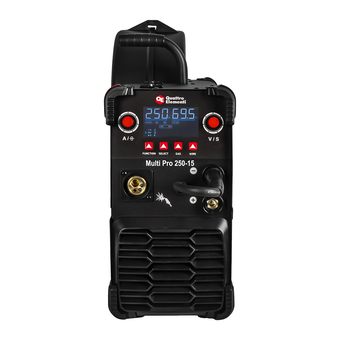 Аппарат полуавтомат. сварки, инвертор QUATTRO ELEMENTI Multi Pro 250-15 (250A, 1 фаза, 3 вида сварки MIG/TIG/MMA, кат.15 кг,Диспл.)(925-761)