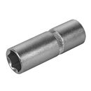 Головка торцевая глубокая КОБАЛЬТ 1/4", 12 мм, CR-V, подвес (643-965)