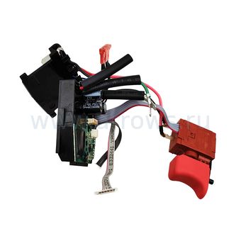 Выключатель курковый BOSCH для шуруповерта GDR18V-200С (в сборе с электронным блоком) (16072335EV)