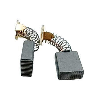 Щетка графитовая DDE 6,5х13,2х17мм VD2330Z пружина, пятак-уши --> VD13-0005